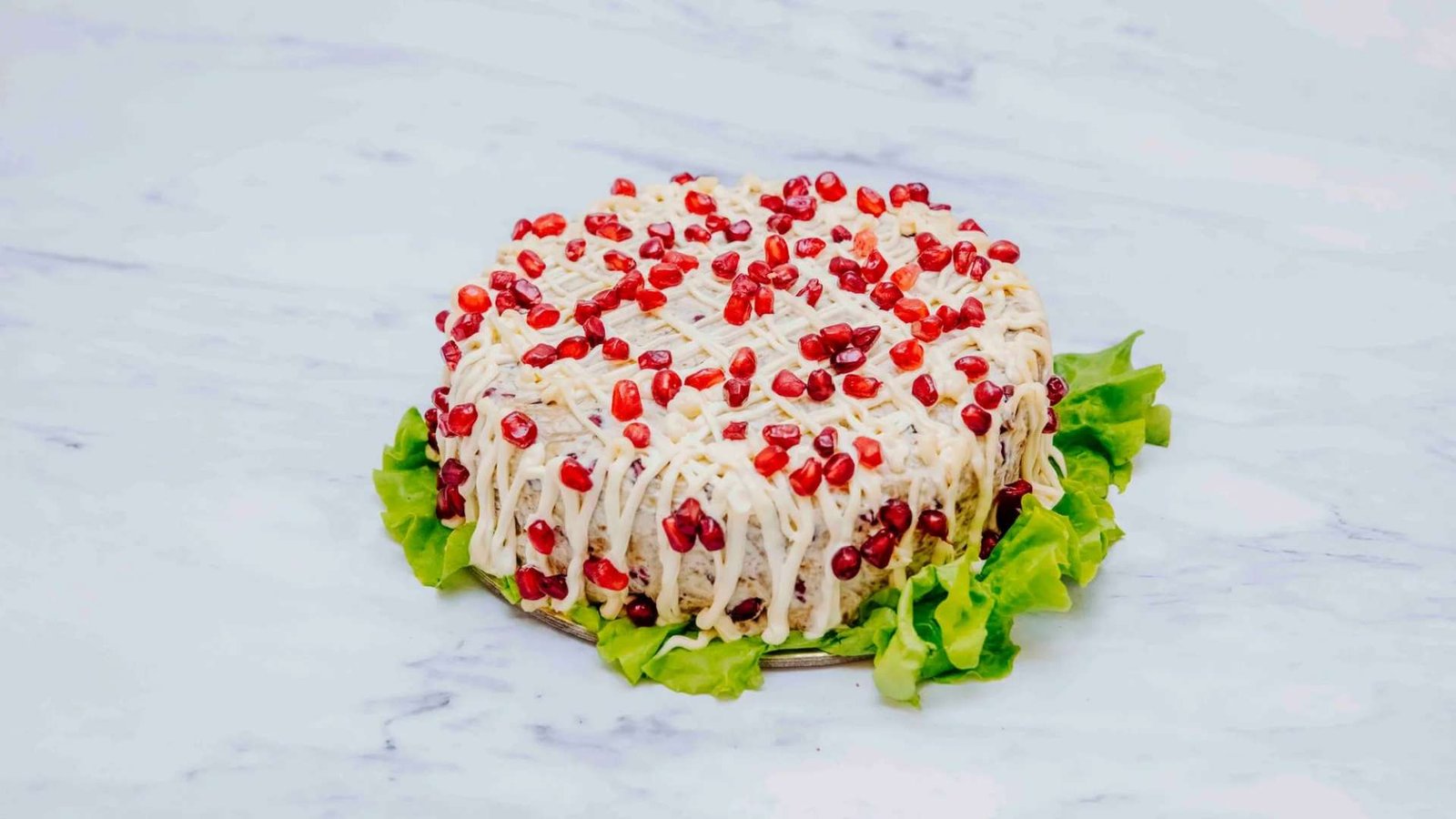 Badımcanlı ət salatı